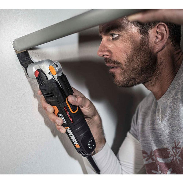 WORX WA4960 Çok Amaçlı Raspalama Makinası İçin 35x40mm Ahşap, PVC Universal Kesme ve Zımparalama Bıçağı - Onivias