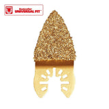 WORX WA4967 Çok Amaçlı Raspalama Makinası İçin 33x33mm Karbür Kaplama Harç, Boya, Yapıştırıcı Universal Parmak Zımpara Başlığı - Onivias