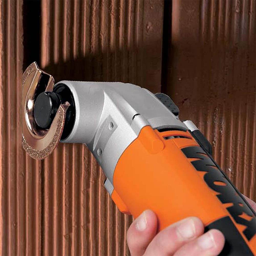 WORX WA4977 Çok Amaçlı Raspalama Makinası İçin 63mm 180˚ Beton, Fayans Derz Arası Universal Temizleme/Kesme Karbür Bıçağı - Onivias