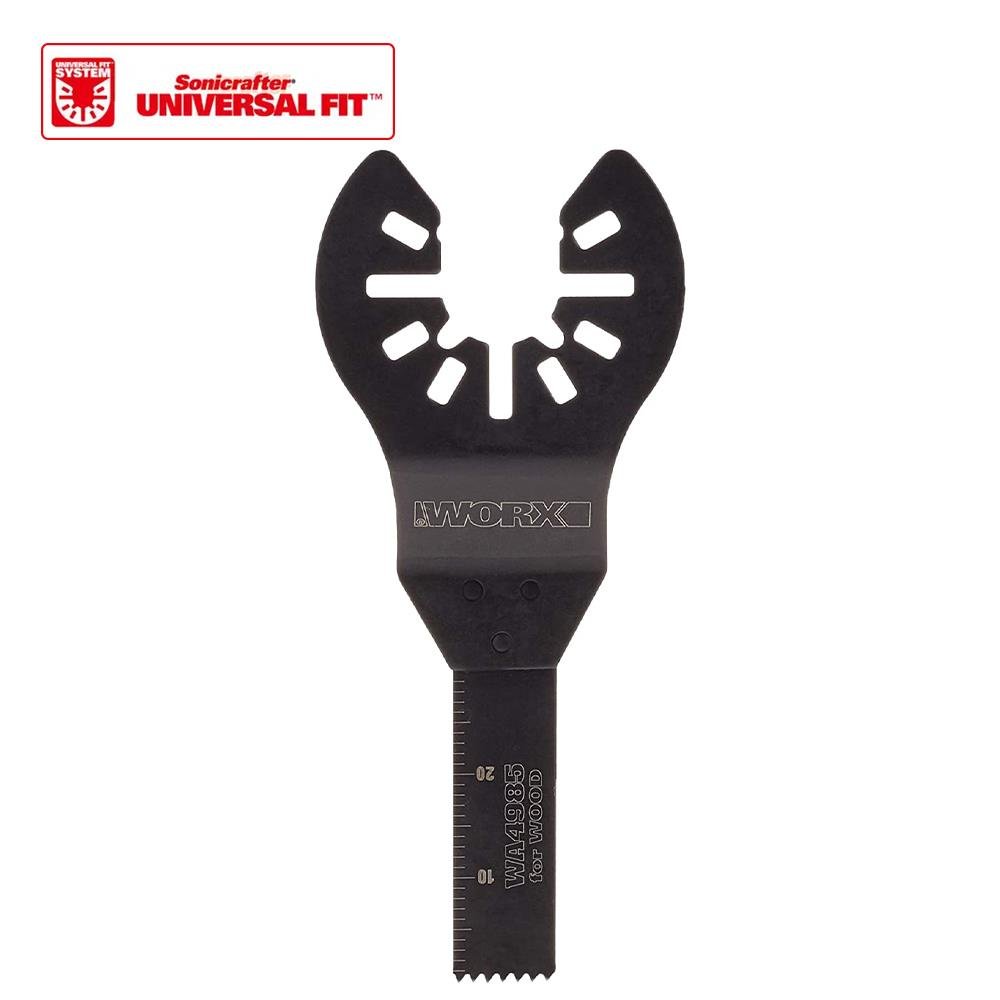 WORX WA4986 Çok Amaçlı Raspalama Makinası İçin 10x20mm Metal, Ahşap, Fiberglas, PVC Universal Hassas Kesme Bıçağı - Onivias