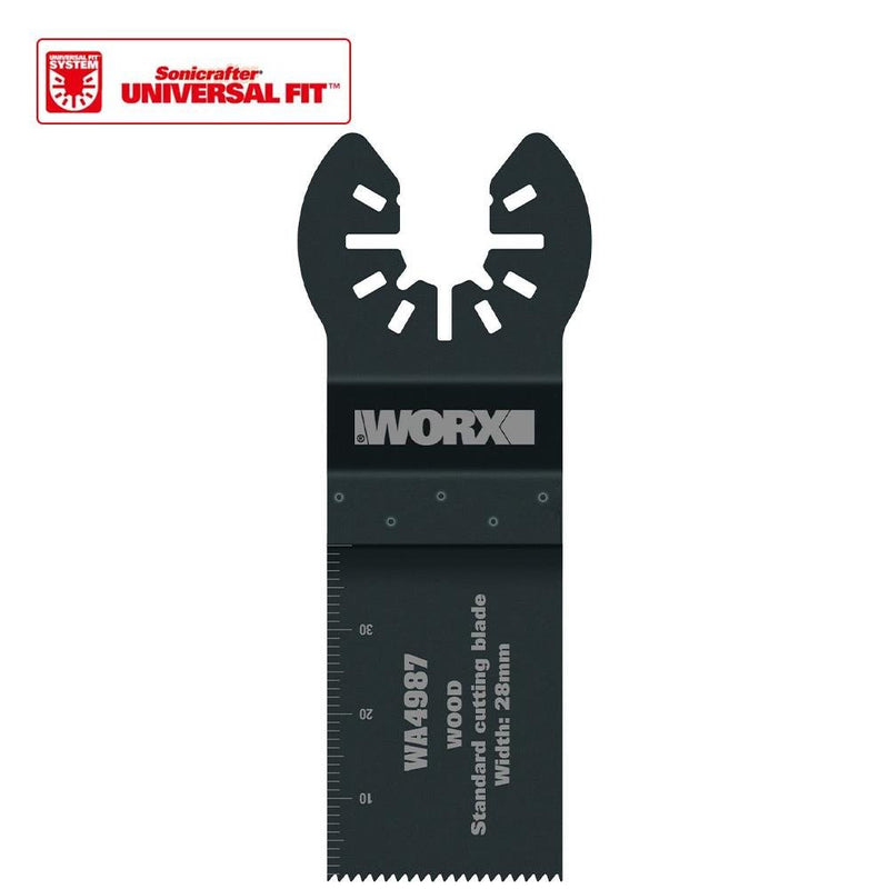 WORX WA4987 Çox Məqsədli Tərtib Maşın üçün 28x40mm Taxta, Fiberglas, PVC Universal Kəsmə Bıçağı