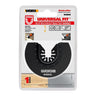 WORX WA5010 Çox Məqsədli Scraper üçün Metal, Taxta, Fiberglas, PVC üçün 80mm 180˚ Universal Kəsmə Bıçağı