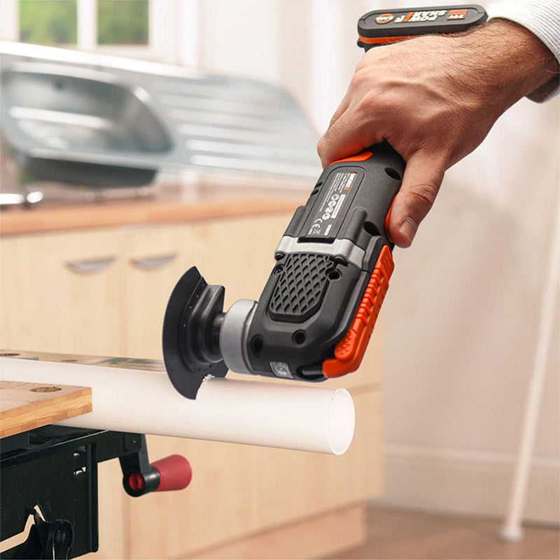 WORX WA5010 Çox Məqsədli Scraper üçün Metal, Taxta, Fiberglas, PVC üçün 80mm 180˚ Universal Kəsmə Bıçağı
