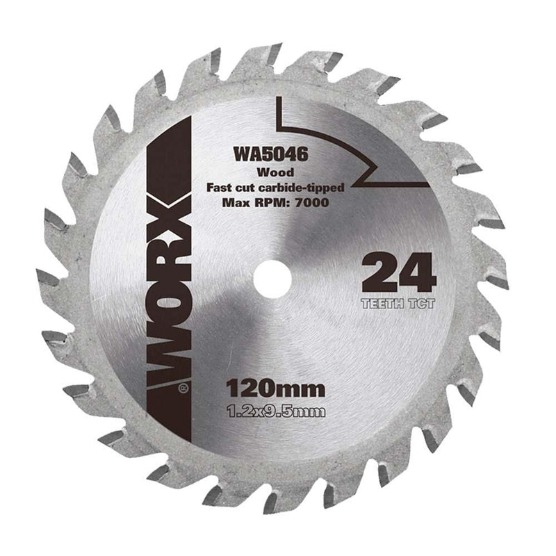 WORX WA5046 120x9.5mm Taxta Kəsmə Almaz Dairəvi Testere Bıçağı