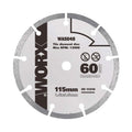 WORX WA5048 115x9,5mm Fayans, Seramik, Mermer Kesme Soketli Elmas Daire Testere Bıçağı - Onivias