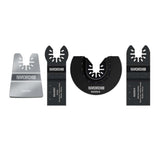 WORX WA5092 4 Parça Universal Metal, Ahşap Kesme ve Raspalama Aksesuar Seti - Onivias