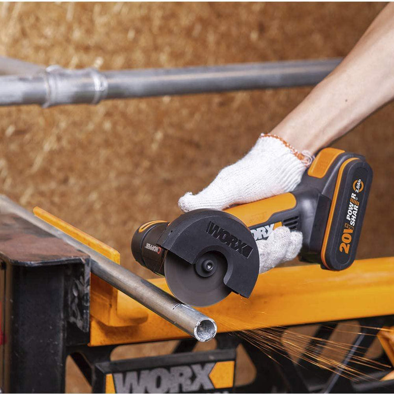 3 Parça Metal və PVC Kəsici Çarx, WORX WA6076.3 WX801 üçün 76x10mm 