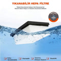 WORX WA6078 WX031 Şarjlı Süpürge İçin Yedek HEPA Filtre - Onivias