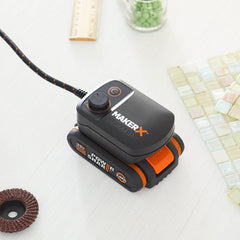 WORX WA7160 MAKERX 20Volt HUB Devir Ayarlı Adaptör (Akü Dahil Değildir) - Onivias