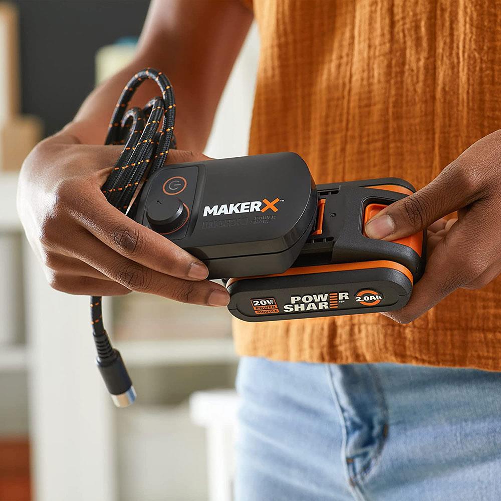 WORX WA7160 MAKERX 20Volt HUB Devir Ayarlı Adaptör (Akü Dahil Değildir) - Onivias