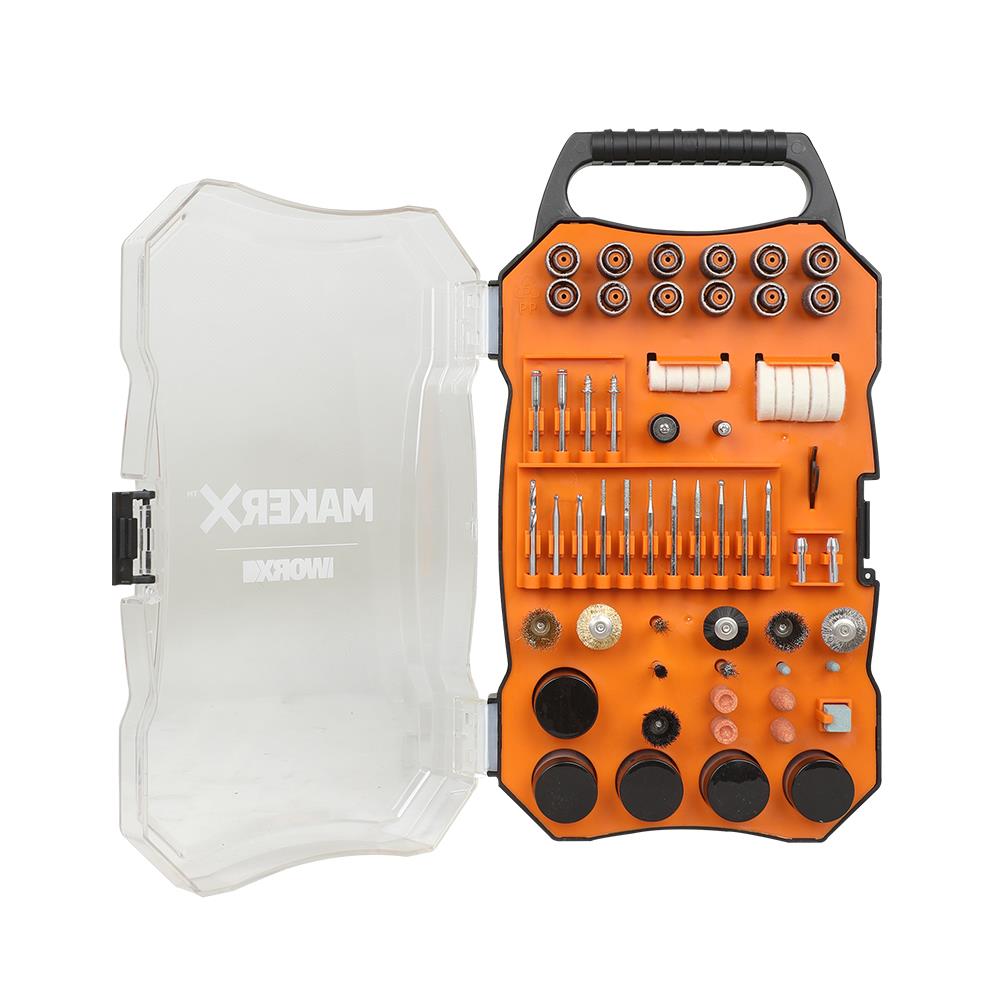 WORX WA7208 201 Parça Universal Gravür Hobi Aksesuar Seti - Onivias