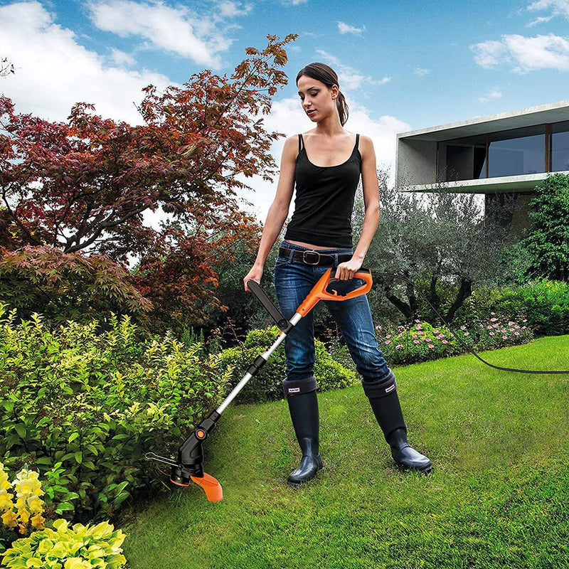 WORX WG119E 550Watt 30cm Elektrikli Teleskopik Tutacaqlı Ot Kəsicisi və Kenar Kəsicisi