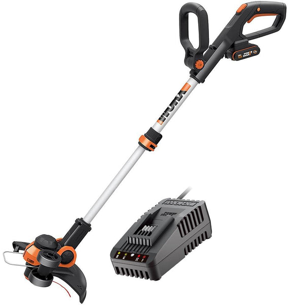 WORX WG163E.2 20Volt 2.0Ah. Li - ion 30cm Profesyonel Teleskobik Misinalı Çim ve Kenar Kesme - Onivias