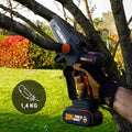WORX WG325E 20Volt 2.0Ah Li - ion 12CM Profesyonel Şarjlı Kömürsüz Zincirli Testere - Onivias
