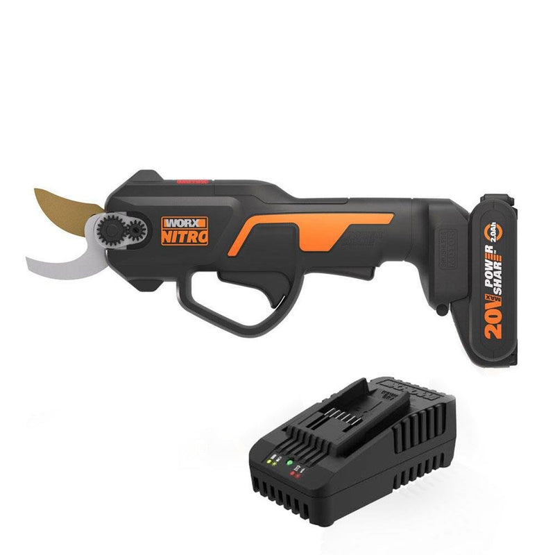 WORX WG330E 20Volt 2.0A Li-ion Tək Batareya Professional Fırçasız Budama Makası