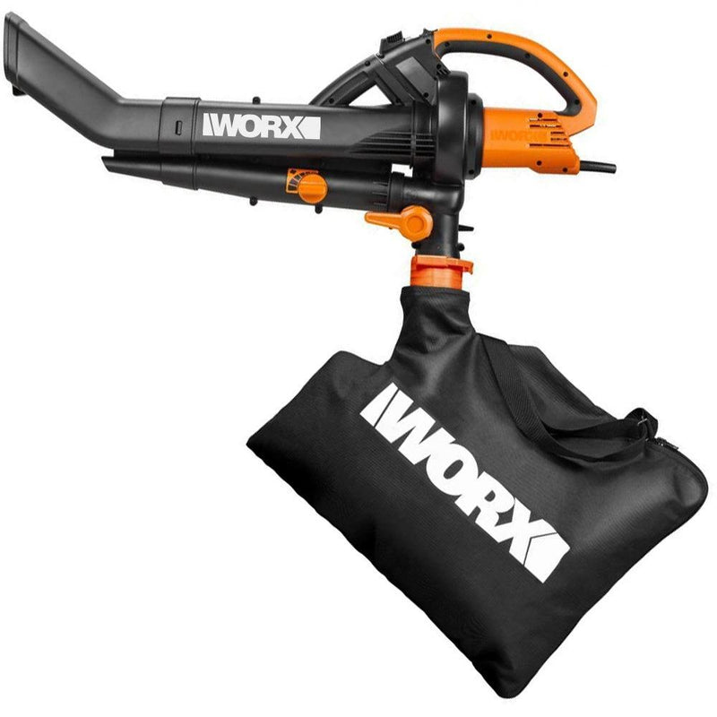 WORX WG505E 3000Watt Peşəkar Elektrikli Yarpaq Toplayıcı və Üfləyici