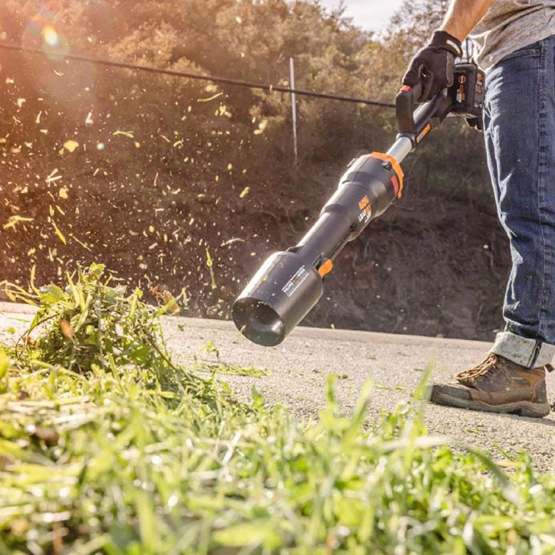 WORX WG543E 20Volt 4.0Ah Li-ion Fırçasız Peşəkar Yarpaq Üfleyicisi Tənzimlənən Sürətli 