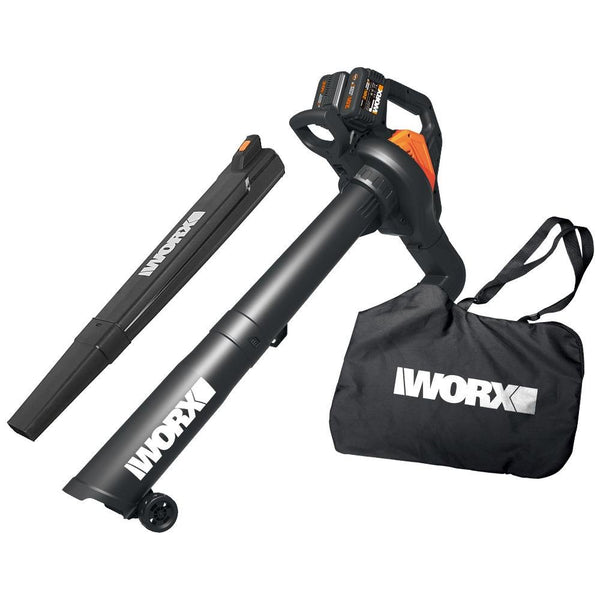 WORX WG583E 40Volt 4.0Ah. Li - ion Kömürsüz Profesyonel Yaprak Toplama ve Üfleme - Onivias