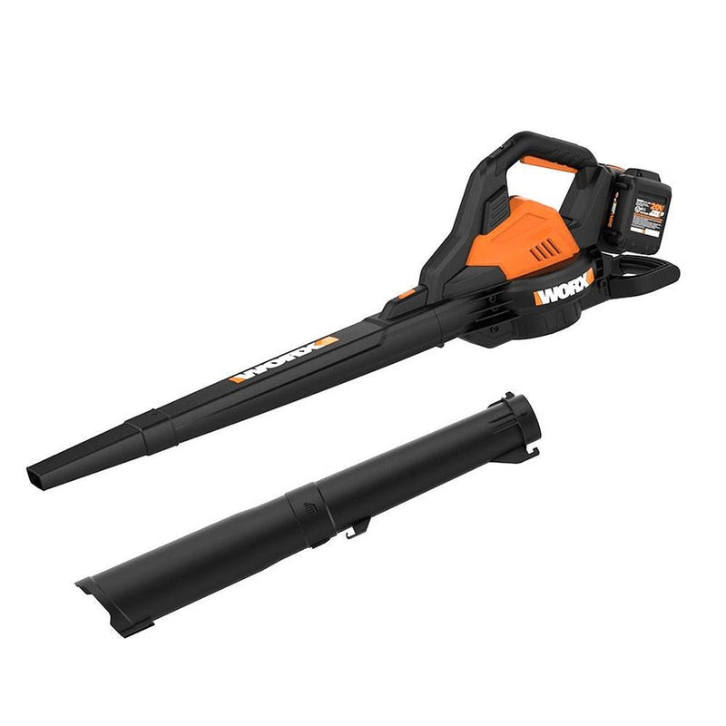 WORX WG583E 40Volt 4.0Ah. Li-ion Karbonsuz Peşəkar Yarpaq Toplayıcı və Üfleyici 
