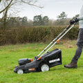 WORX WG737E 40Volt 4.0Ah. Li - ion 37CM Profesyonel Kömürsüz Şarjlı Çim Biçme - Onivias