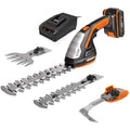 WORX WG801E.5 20Volt 2.0Ah. Li - ion Şarjlı Profesyonel Avuç İçi Çim Kesme, Çit Budama/Çapalama - Onivias