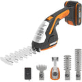 WORX WG801E.5 20Volt 2.0Ah. Li - ion Şarjlı Profesyonel Avuç İçi Çim Kesme, Çit Budama/Çapalama - Onivias