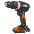 WORX WX - JCR 20Volt/2.0Ah Li - ion Çift Akülü Kömürsüz Profesyonel Darbeli Şarjlı Matkap - Onivias