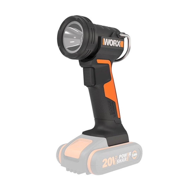 Worx WX025.9 20Volt 160/350 Lümen Profesyonel Çok Fonksiyonlu Led Fener (Akü Dahil Değildir) - Onivias