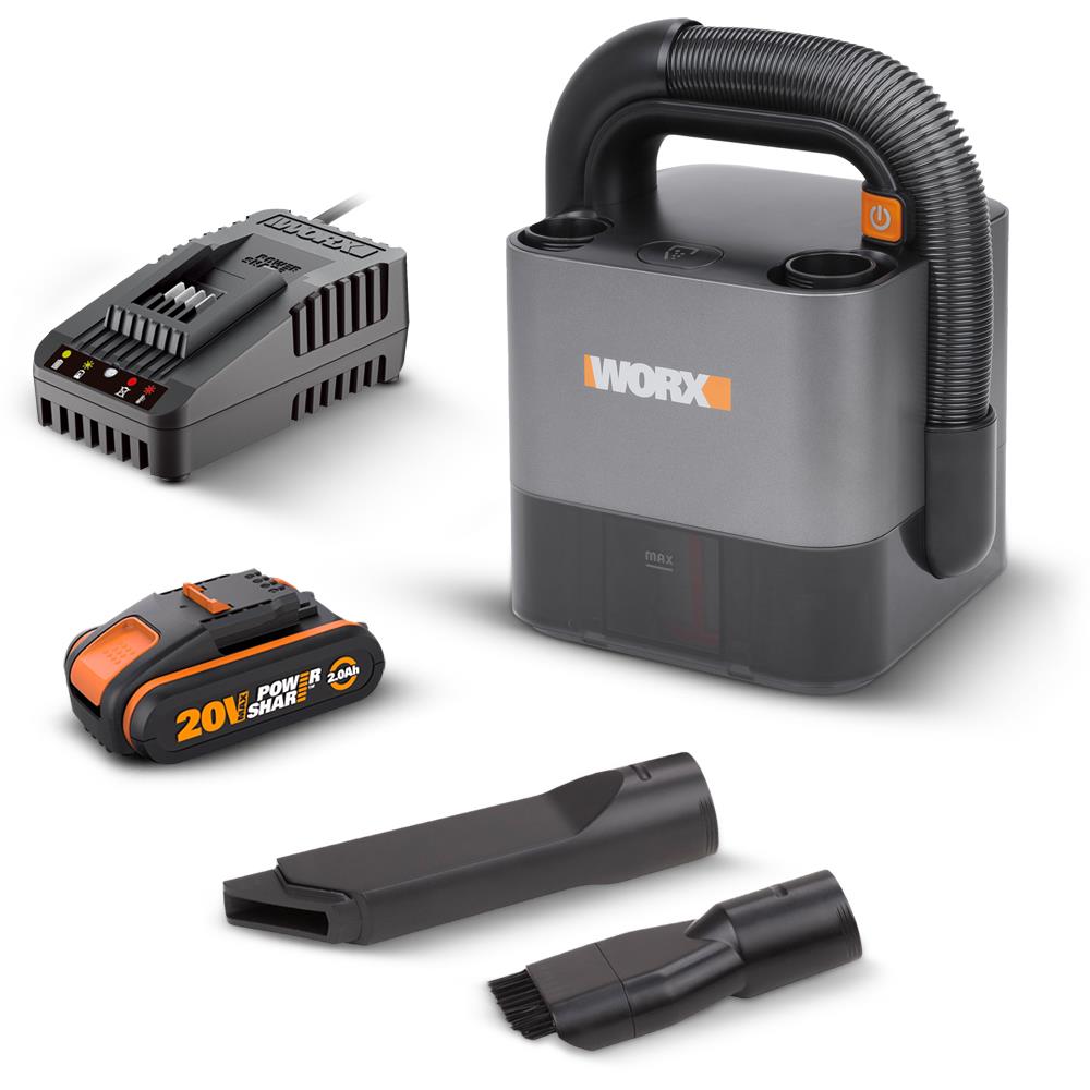 WORX WX030 20Volt 2.0Ah. 30W/10Kpa Li - ion Flexi Esnek Hortumlu Profesyonel Kompakt Şarjlı Süpürge - Onivias