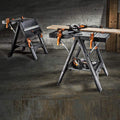 WORX WX051 Çok Fonksiyonlu Katlanabilir Çalışma Tezgâhı + 2 Adet Tetik İşkence - Onivias