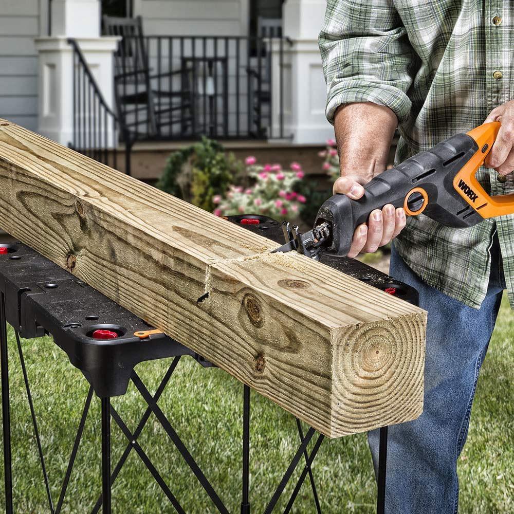 WORX WX066 Çok Fonksiyonlu Katlanabilir Çalışma Tezgâhı - Onivias