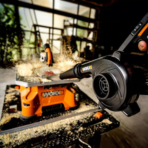 Worx WX094 20Volt 2.0Ah. Li - ion Şarjlı Profesyonel Devir Ayarlı Üfleyici - Onivias