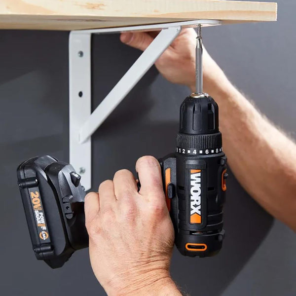 WORX WX100 20Volt/2.0Ah. Li - ion Tek Akülü Profesyonel Şarjlı Matkap - Onivias