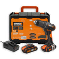 WORX WX108 20Volt/2.0Ah. Li - ion Çift Akülü Profesyonel Şarjlı Matkap - Onivias