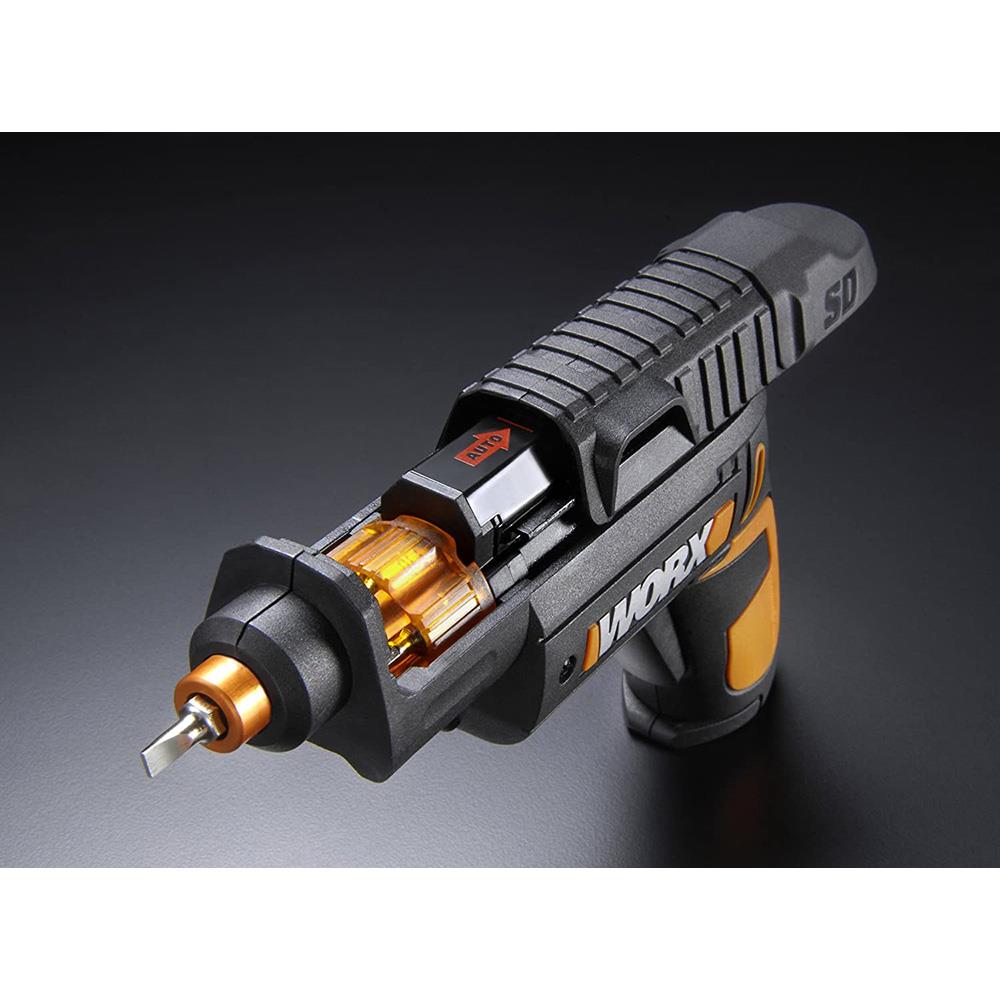 WORX WX255 4Volt/1.5Ah. Li - ion Şarjlı Şarjörlü Tornavida + 6 adet Bits Uç + Vida Tutucu - Onivias