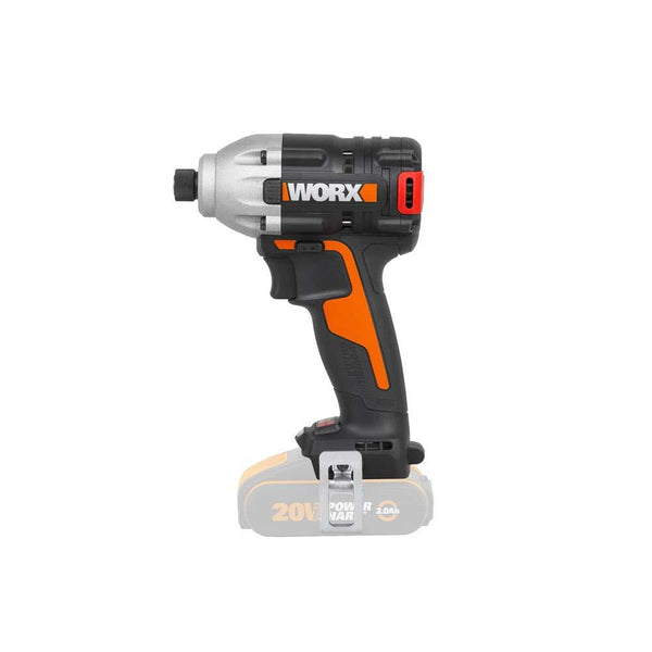 WORX WX261.9 20Volt 260Nm Kömürsüz Profesyonel Darbeli Tornavida (Akü Dahil Değildir) - Onivias