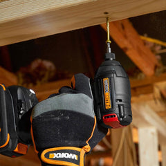 WORX WX265 20Volt 2.0Ah Li-ion Çift Akülü 200Nm Kömürsüz Profesyonel Şarjlı Darbeli Tornavida - Onivias