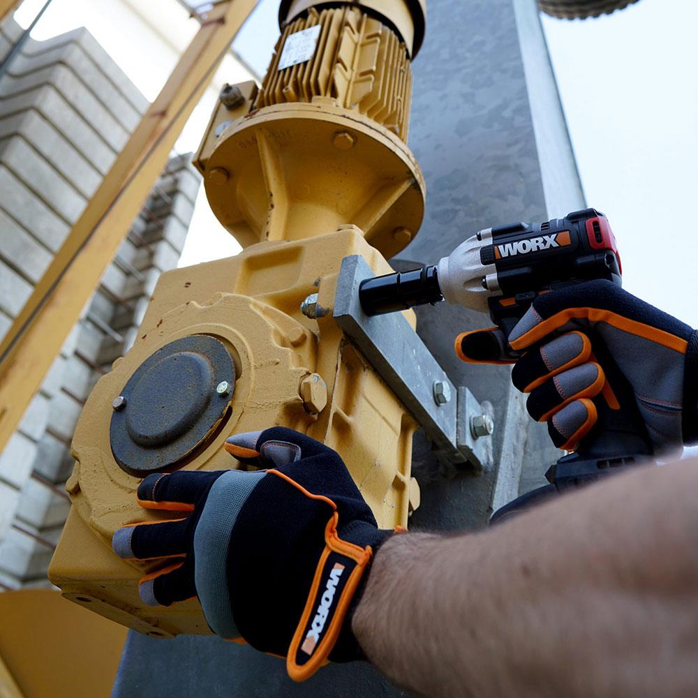 WORX WX272 20Volt/2.0Ah Li - ion Çift Akülü Şarjlı 300Nm Kömürsüz Profesyonel Somun Sıkma - Onivias