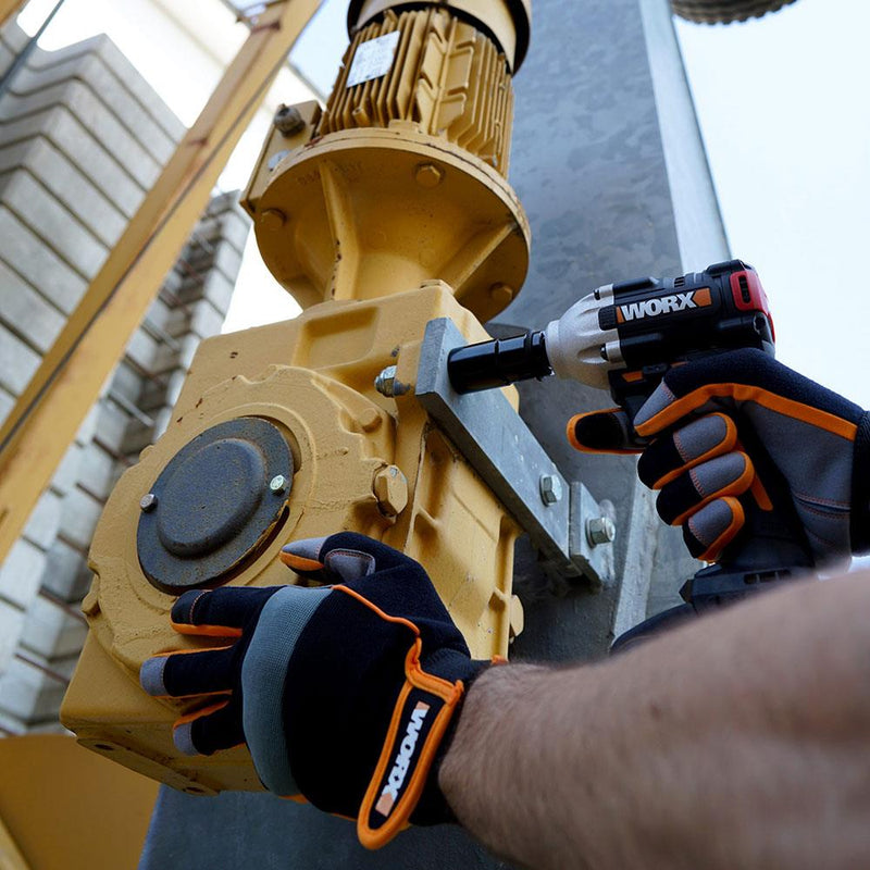 WORX WX272 20Volt/2.0Ah Li-ion İkili Batareya Doldurula bilən 300Nm Fırçasız Peşəkar Zərbə Açarı