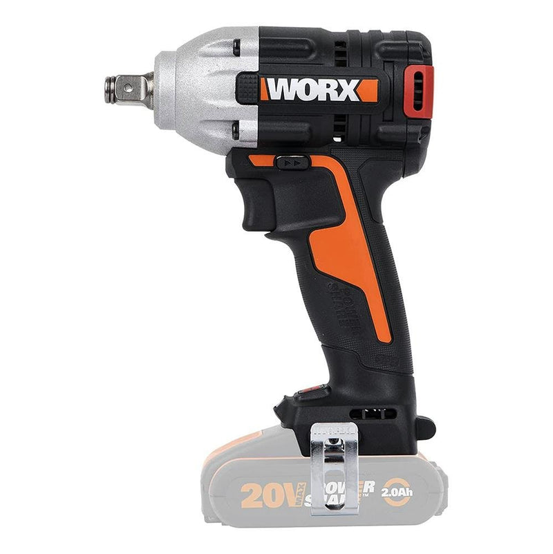 WORX WX272.9 20Volt 300Nm Fırçasız Peşəkar Zərbə Açarı (Batareya Daxil deyil)