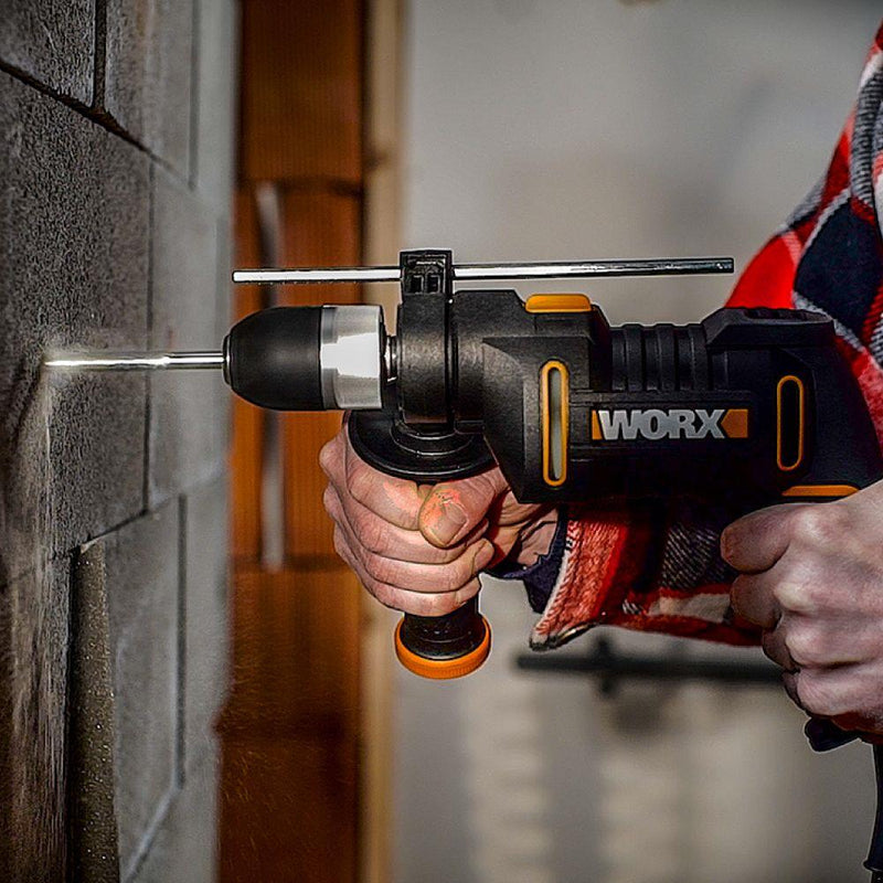 WORX WX317.2 600Watt 13mm Professional Zərbəli Qazma
