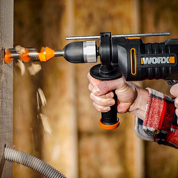 WORX WX317.2 600Watt 13mm Profesyonel Darbeli Matkap - Onivias