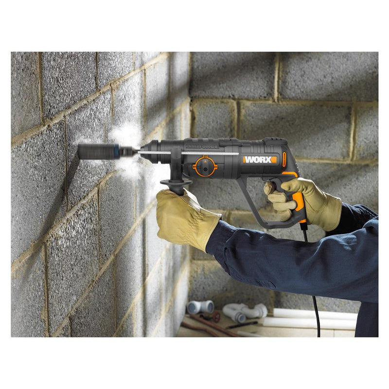 WORX WX337 750Watt 2.0J Professional SDS-Plus Çəkic/Qazma