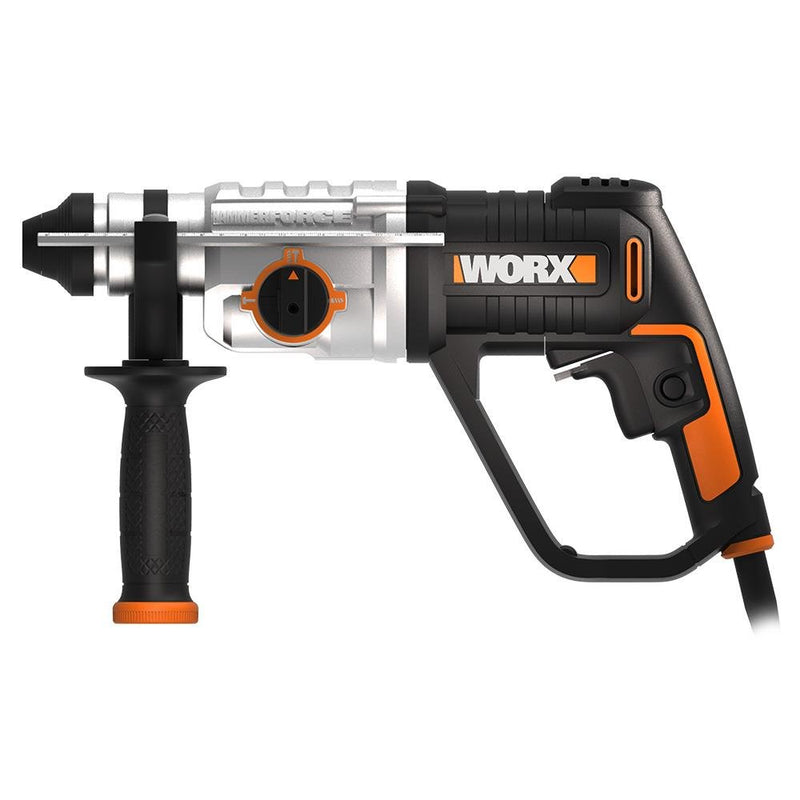 WORX WX339 800Watt 2.5J Professional SDS-Plus Çəkic/Qazma + 4 Bit 