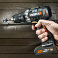WORX WX352.9 20Volt Kömürsüz Profesyonel Şarjlı Darbeli Matkap (Akü Dahil Değildir) - Onivias