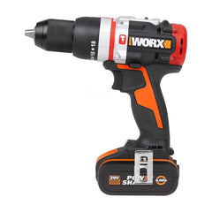 WORX WX354.4 20Volt/4.0Ah Li - ion Çift Akülü Kömürsüz Profesyonel Şarjlı Darbeli Matkap - Onivias