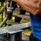 WORX WX354.4CK 20Volt/4.0Ah Li-ion Çift Akülü Kömürsüz Profesyonel Şarjlı Darbeli Matkap + DA980045 9 Çok Fonksiyonlu 27CM Çelik Kamp Çakısı