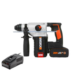 WORX WX380.9C 20Volt 2.0Ah. 2.2J Li - ion Tek Akülü Şarjlı Profesyonel SDS - Plus Pnömatik Kırıcı/Delici - Onivias