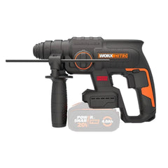 WORX WX381.9 20Volt 2J Profesyonel SDS - Plus Pnömatik Kırıcı/Delici + 3 Parça Delme Ucu (Akü Dahil Değildir) - Onivias