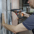 WORX WX390.1 20Volt 2.0Ah. Li - ion 1.2J Profesyonel SDS - Plus Pnömatik Çift Akülü Şarjlı Matkap + 8 Adet Uç + Mandren - Onivias